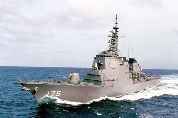 Tàu khu trục Aegis thứ năm mang tên Atago bàn giao cho Lực lượng Phòng vệ Biển Nhật Bản ngày 15 tháng 3 năm 2007